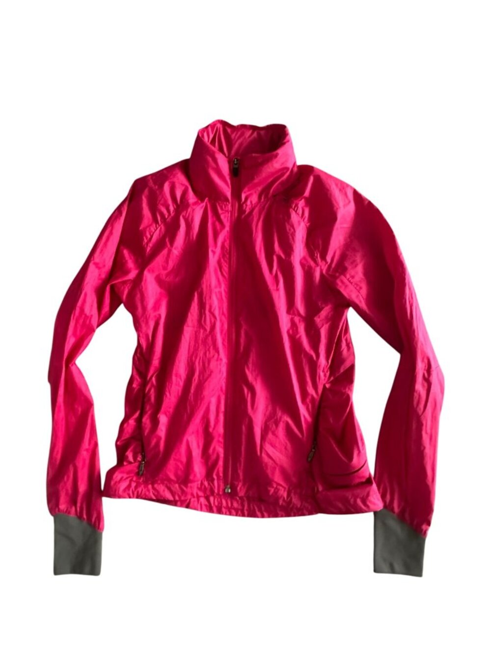 RUU Womens Pink Hoodie Windbreaker Jacket Size X Small - Picture 6 of 6